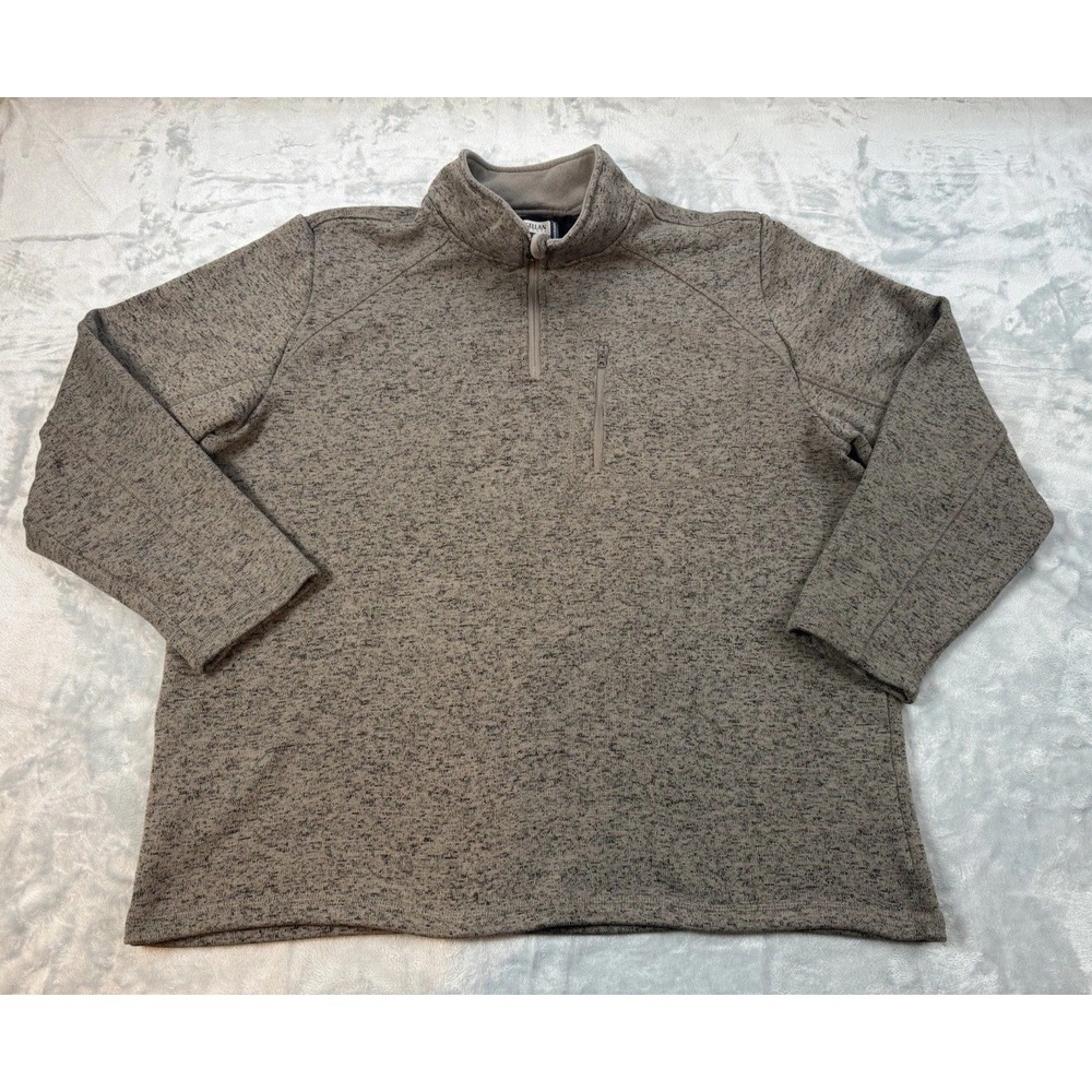 Magellan Pullover Men's 2XL Olive Green Moisture Wicking Classic Fit Outdoor